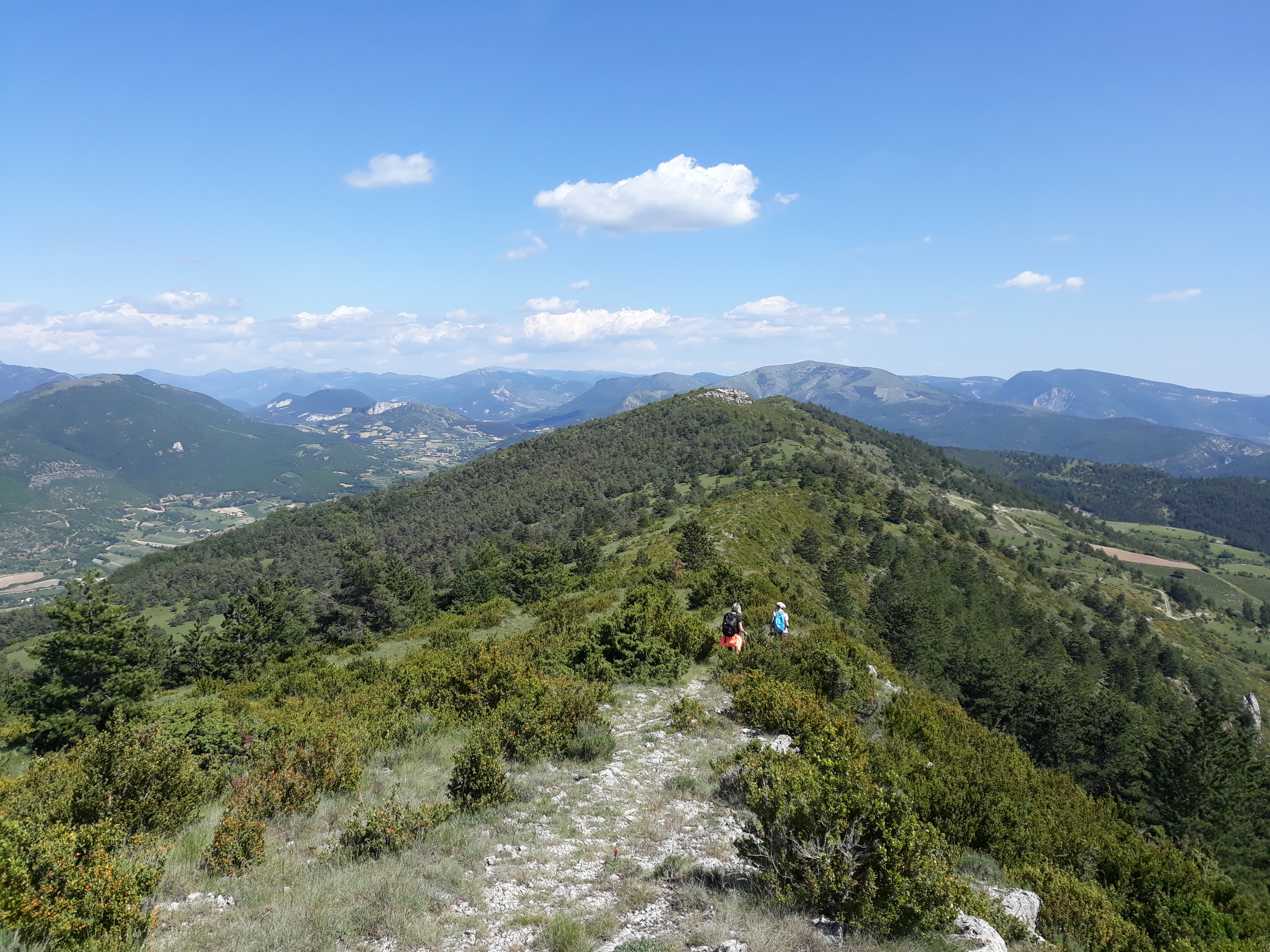 Randonnée près du Poet en Percip